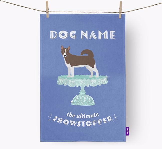 'The Ultimate Showstopper' - Personalised {breedFullName} Tea Towel